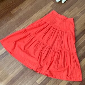 New with tags GAP Coral Tiered Skirt